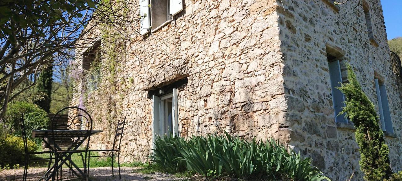Gite en Cévennes: Restored Bergerie with Pool and Exceptional Views Saint-Laurent-le-Minier Exterior photo